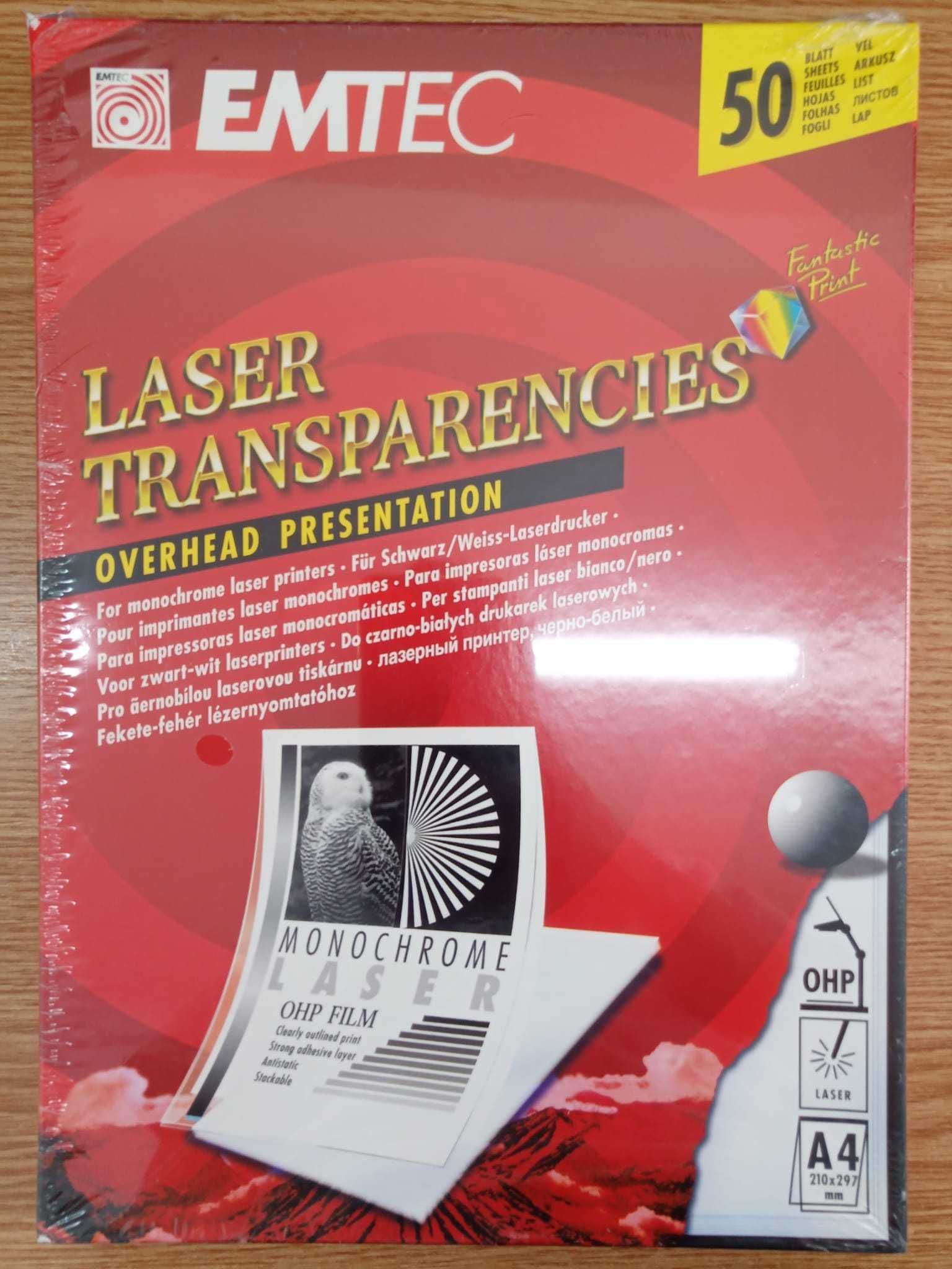 Transparente A4 pentru imprimanta laser