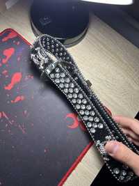 Vand Curea Rhinestone Argintiu