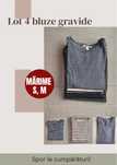 Lot bluze gravide marime S / M