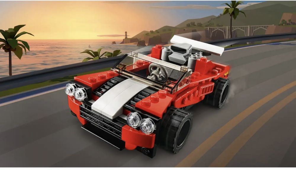 Конструктор Lego creator спортивный автомобиль 3 в 1