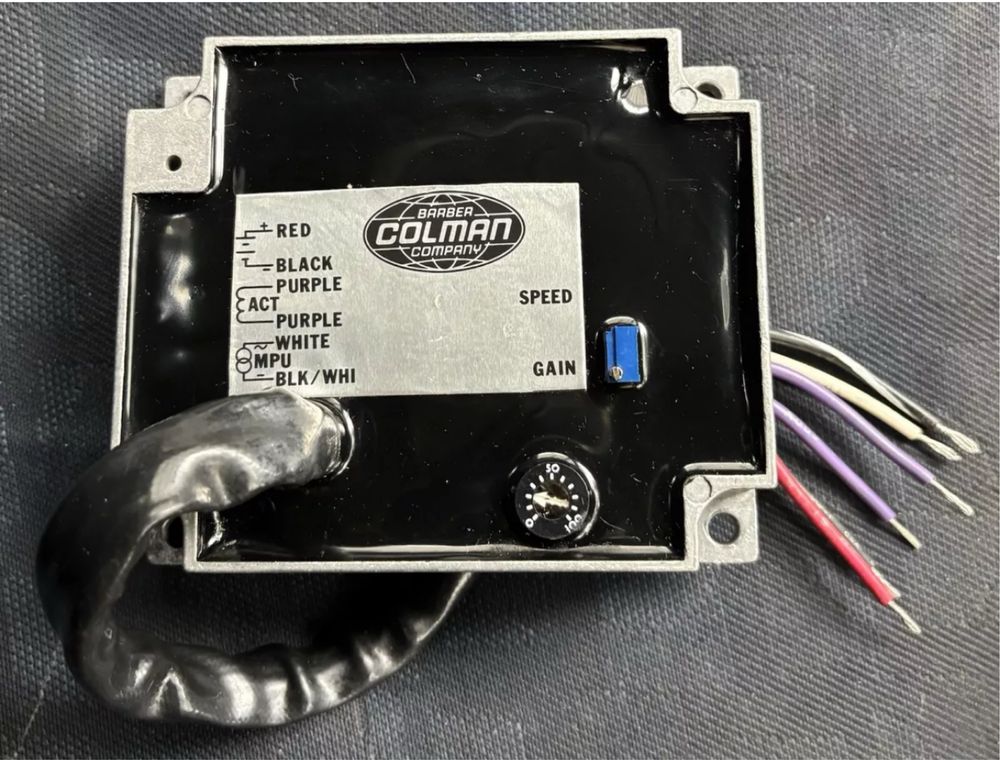 Regulator de turatie Barber Colman 12v pentru motoare diesel generator
