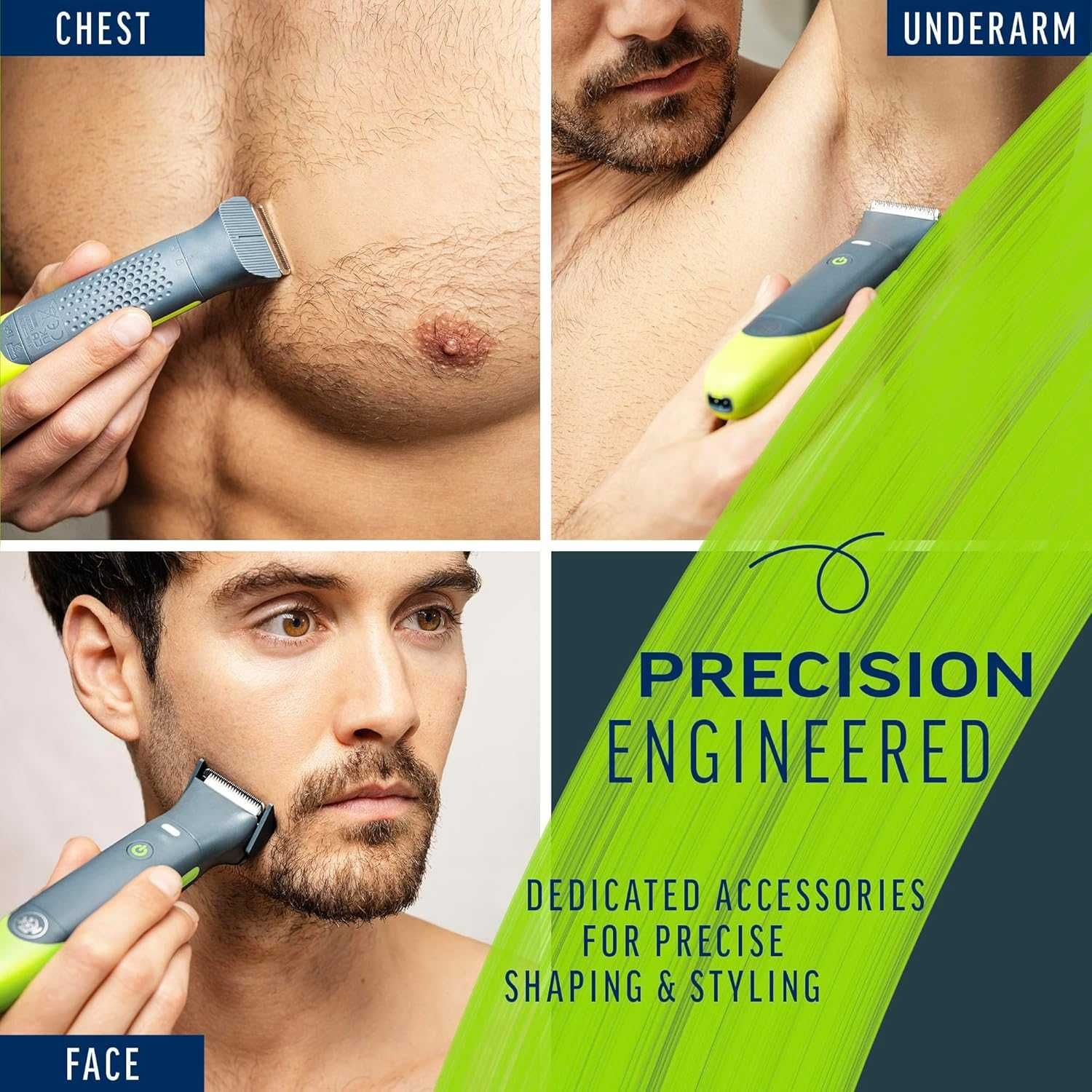 Интимен тример за мъже Veet Total Pro Precision за мокро/сухо с кабел