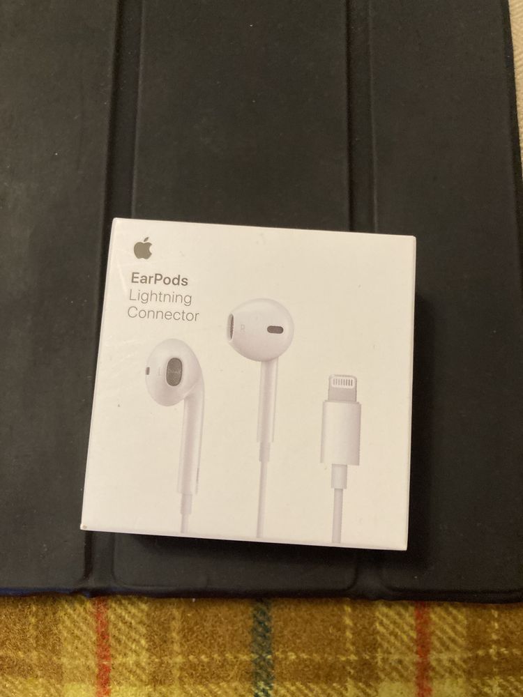 Casti Ear pods lightning connector