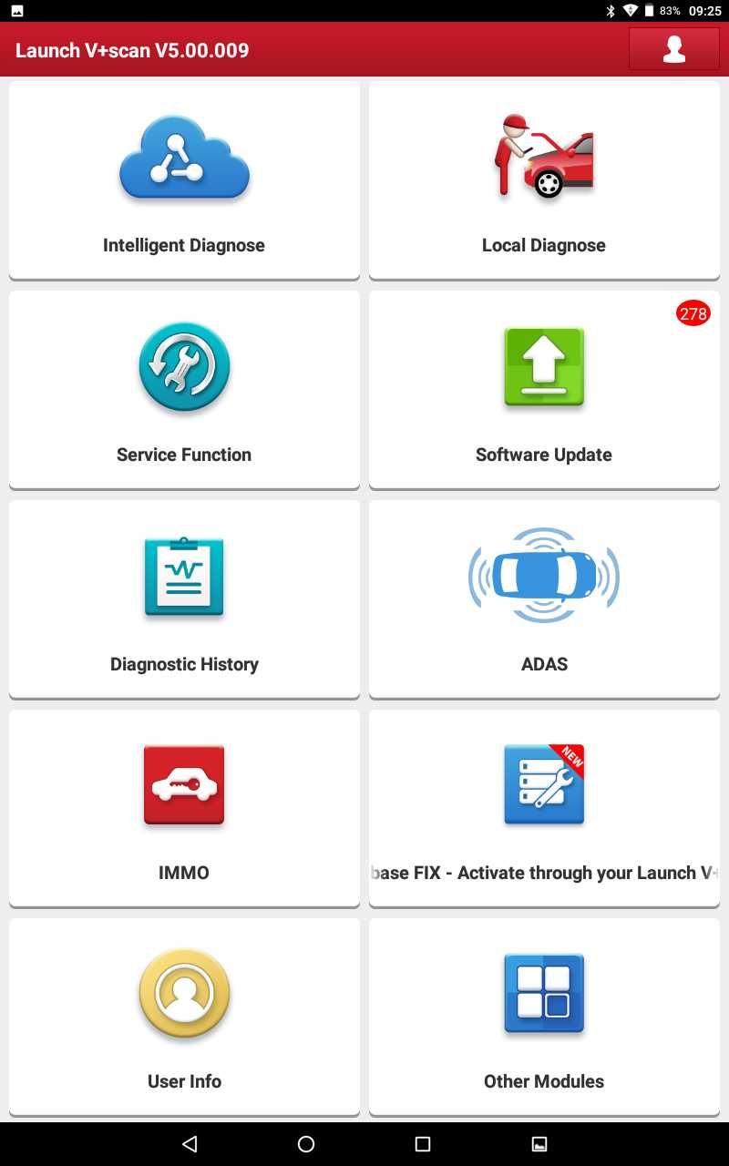 Interfata diagnoza auto Launch Easydiag X431 Pro2S DBScar-II original