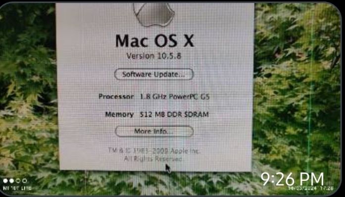 Компютър Max OS X