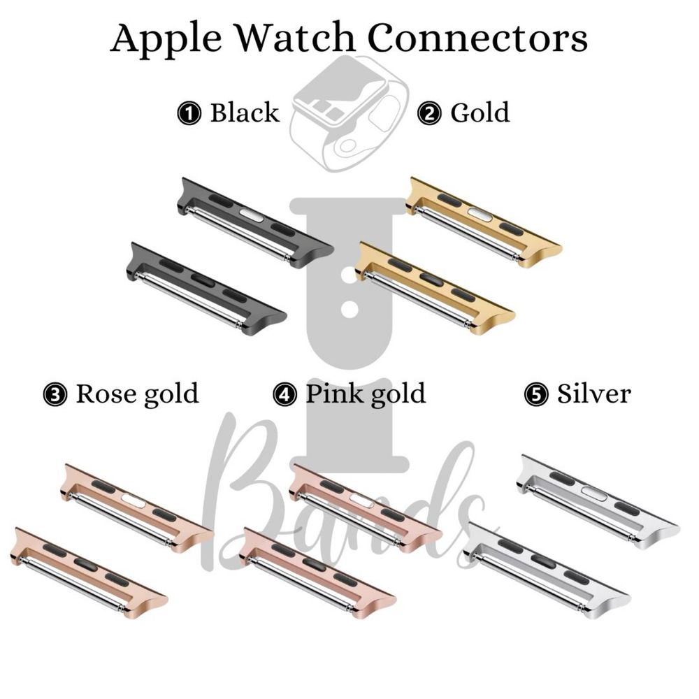Стоманен конектор за Apple Watch/Samsung Watch 7 Ultra/Garmin Quickfit