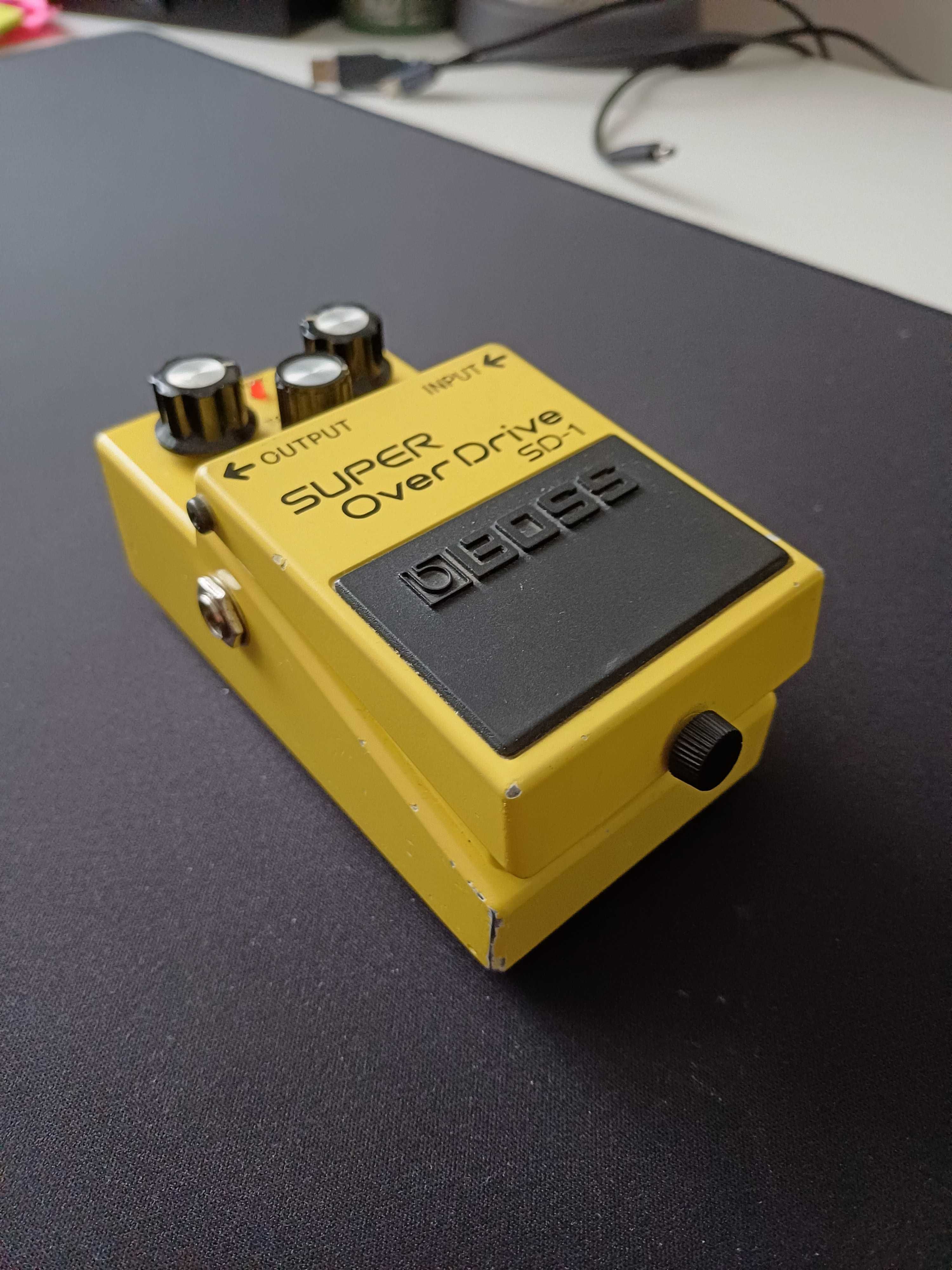 Pedala efect chitara overdrive Boss SD-1