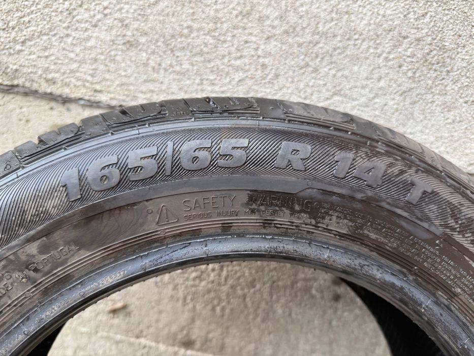 Anvelope / Cauciucuri 165/65R14 Semperit + Goodyear 4 bucăți