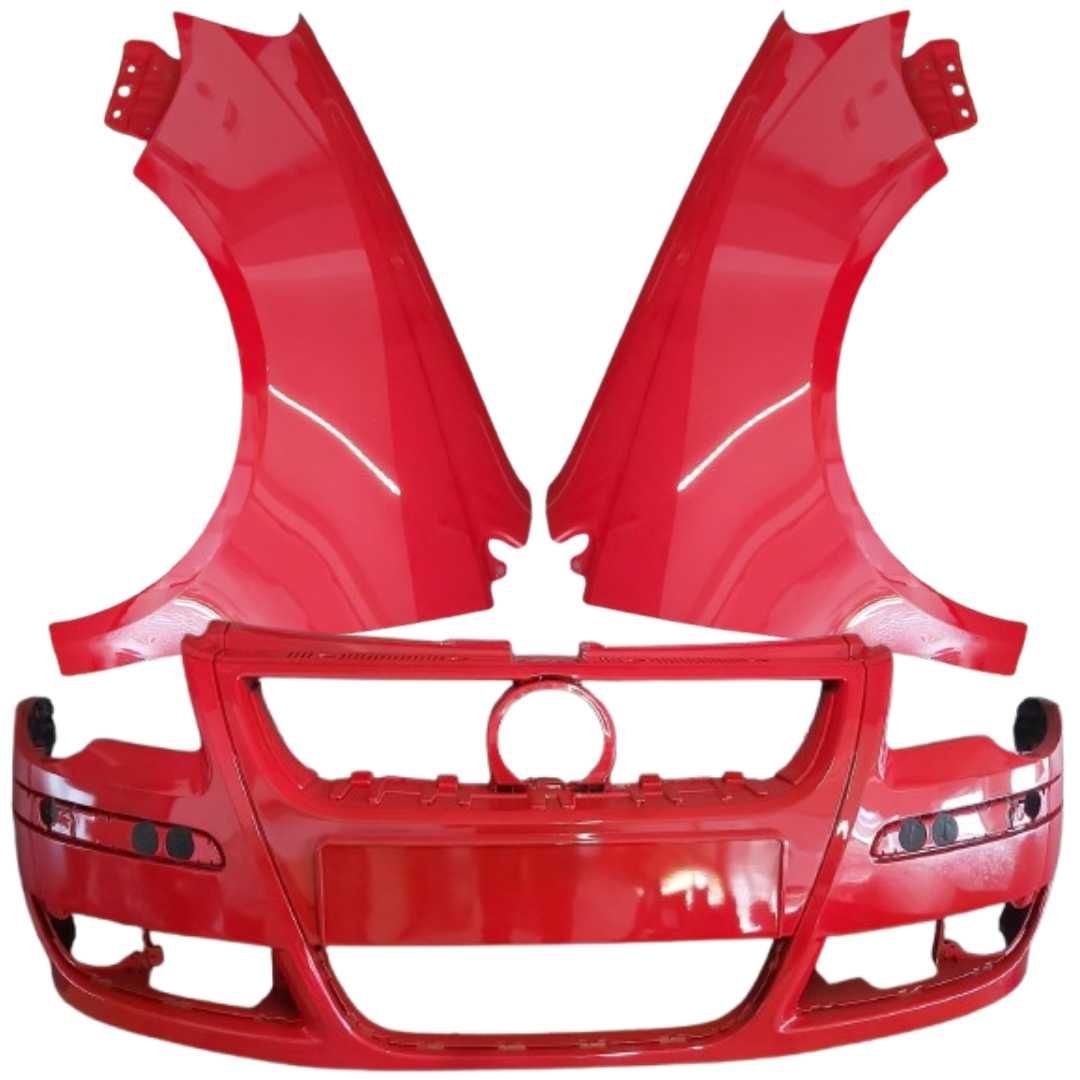 Bara & Aripa Fata Dreapta + Stanga VW Polo 6 VI 9N 2005-2009 LP3G Rosu
