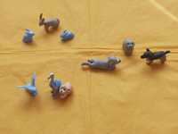 9 figurine miniaturi,de colectie; Se vand impreuna.