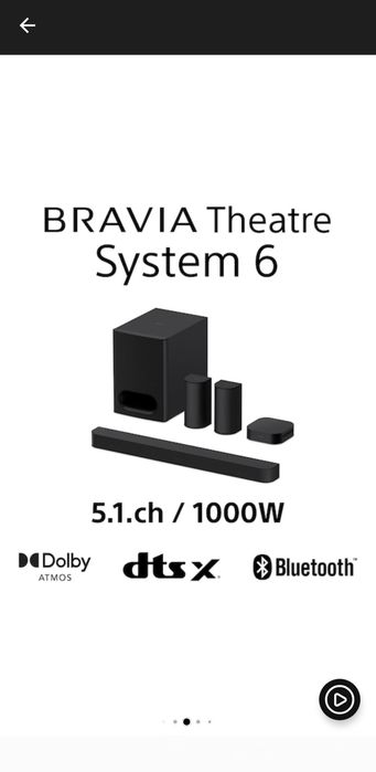 Sistem audio Sony nou sigilat garanție factura