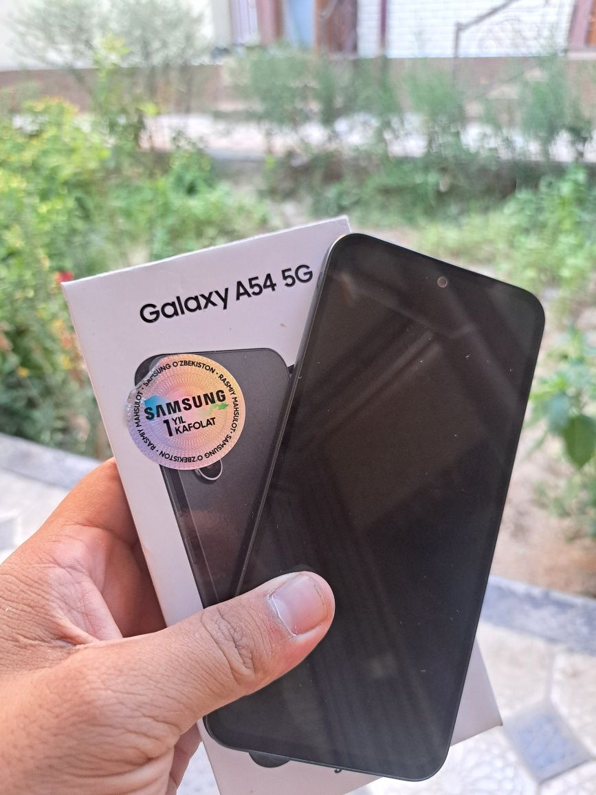 Samsung galaxy a54 5g yangi 1 hafta ishlagan