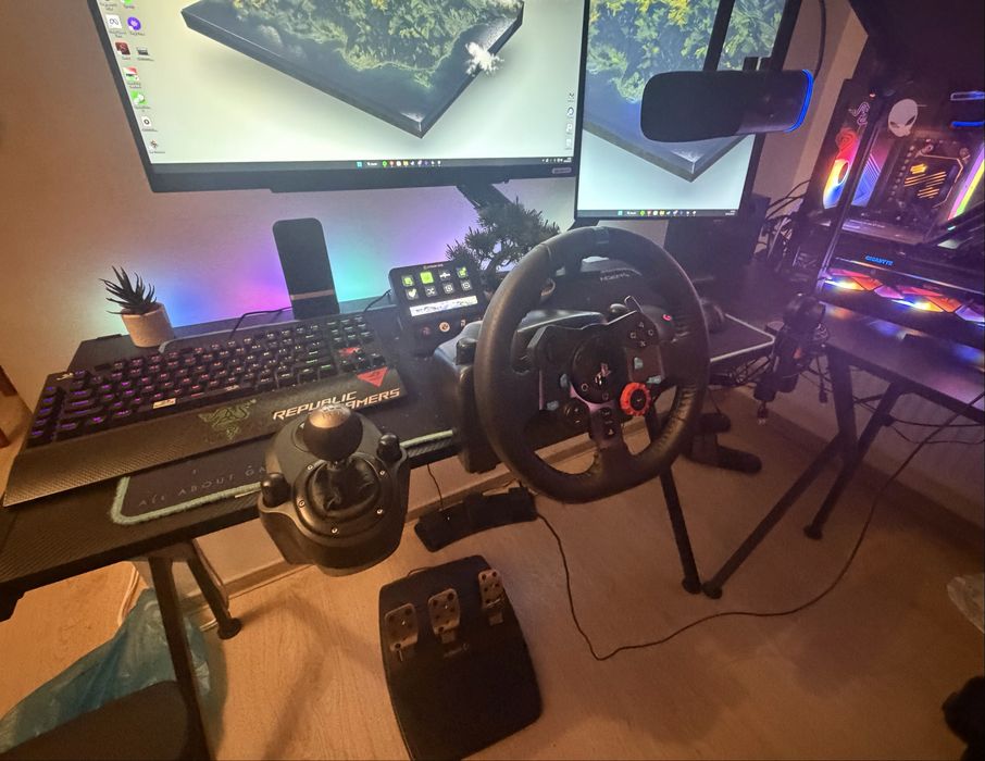 Vand volan logitech g29+schimbator