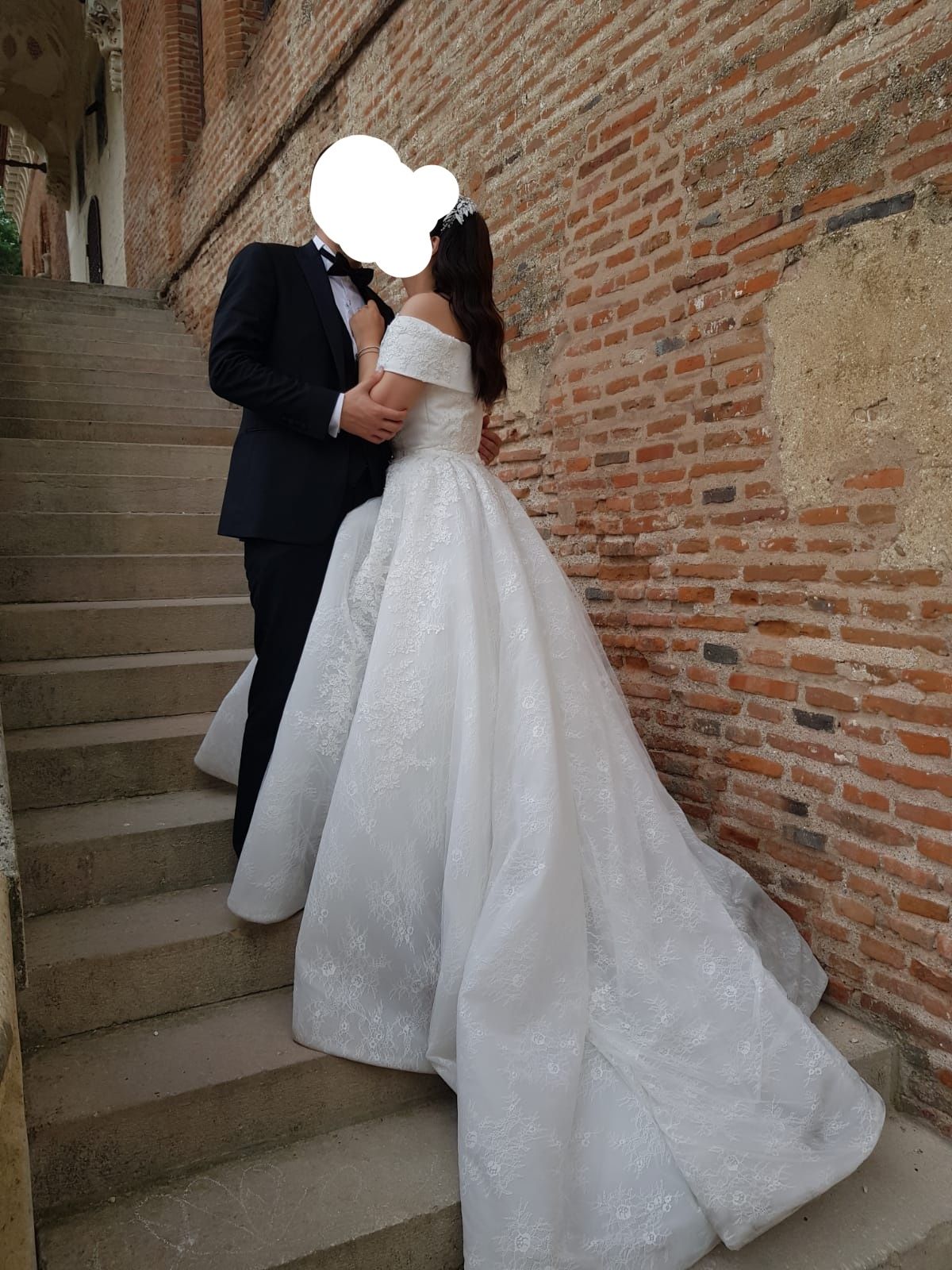 Luxury Sposa dell Amore Rochie de mireasa unique wedding dress