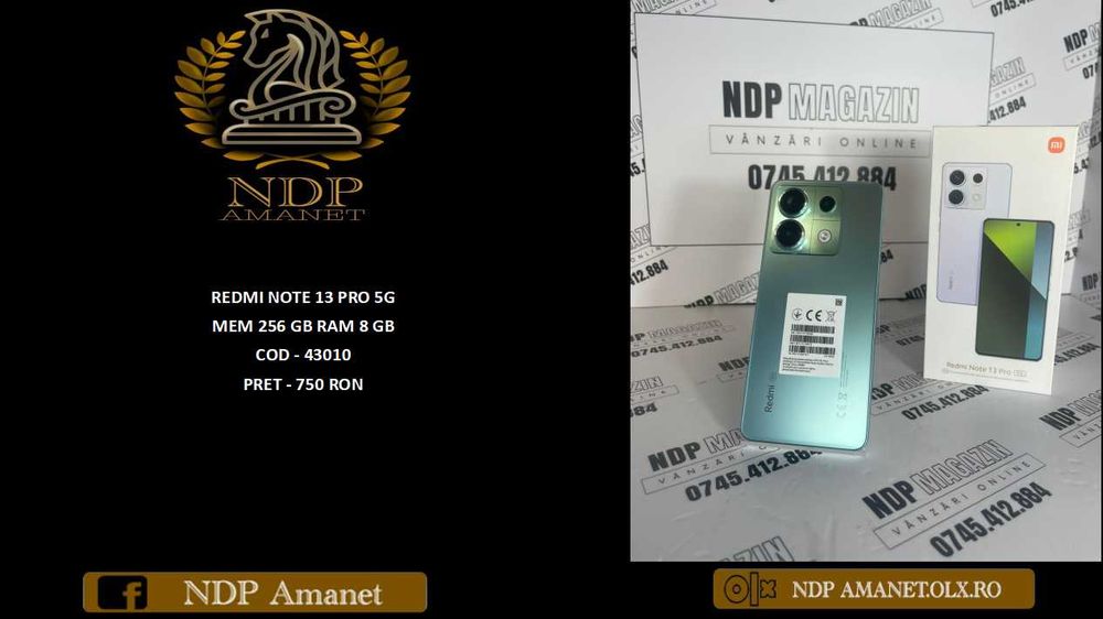 NDP Amanet NON-STOP Bld.Iuliu Maniu 69 REDMI NOTE 13 PRO 5G (43010)