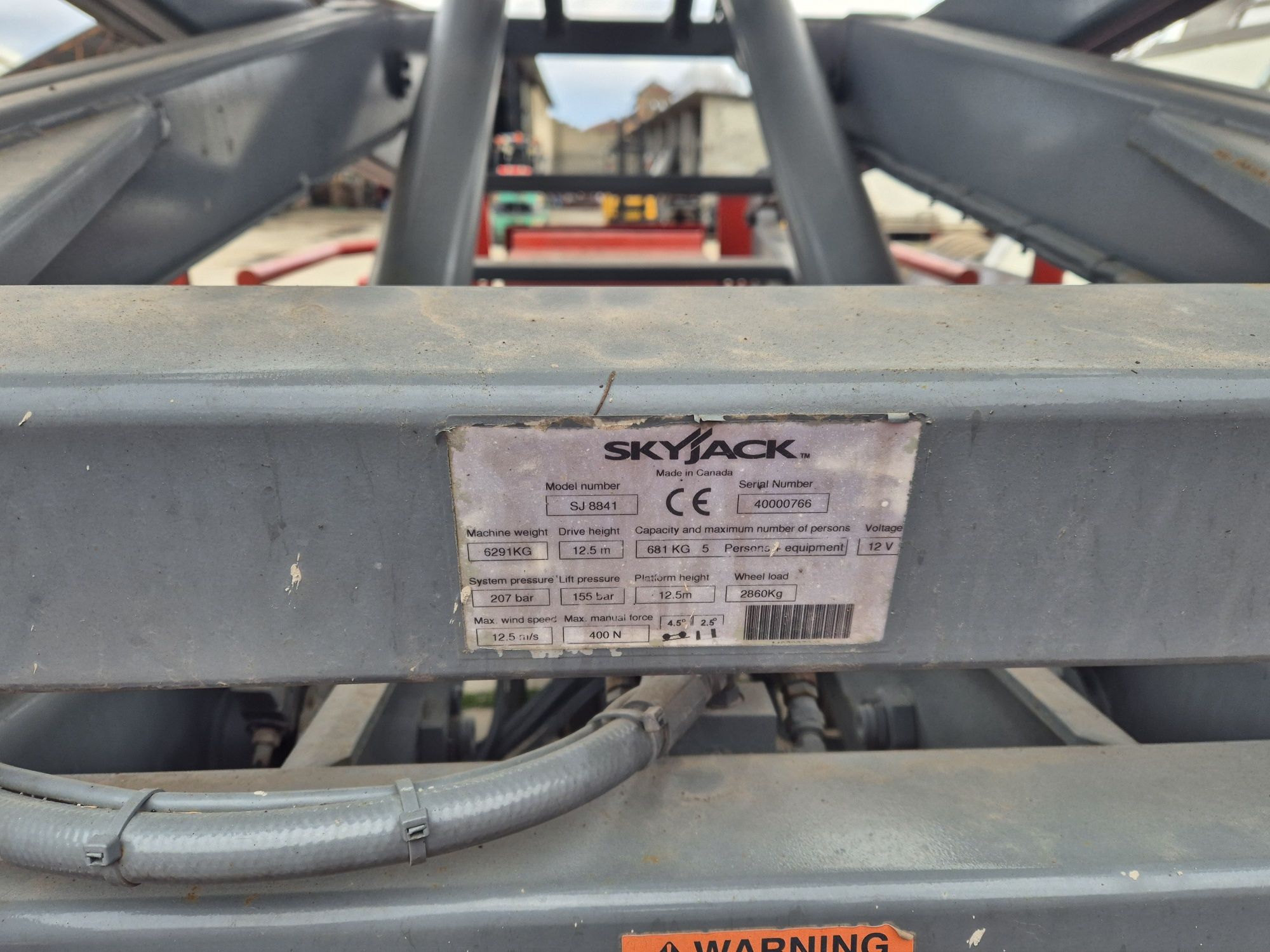 Foarfeca nacela skyjack 8841 funcțională sau piese