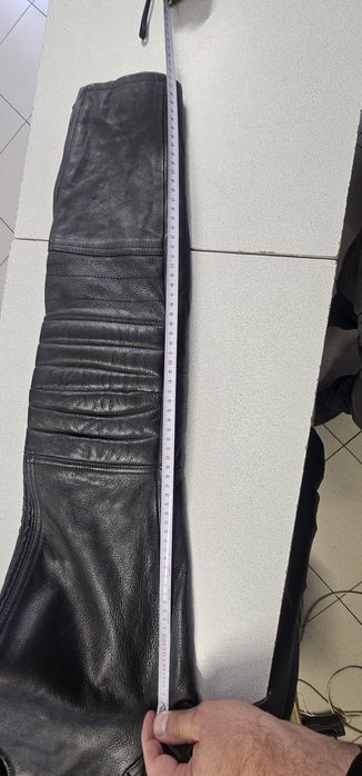 Pantaloni moto dama piele 36 S