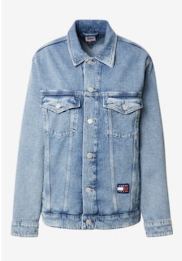 Tommy Jeans Преходно яке в Синьо