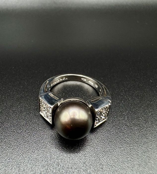 Оригинален BVLGARI златен пръстен, р.51