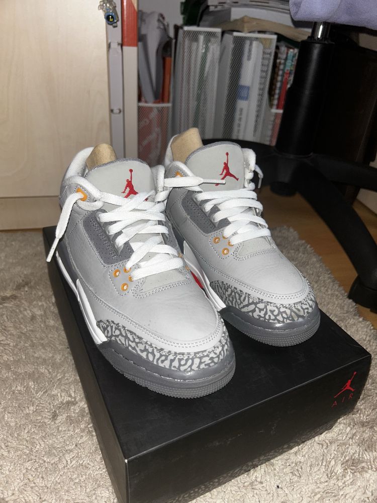 Jordan 3 ,,cool grey”|37,5