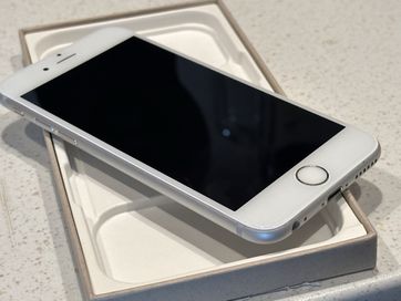 *Перфектен* iPhone 6S 32GB Silver - Нова батерия 100% + Слушалки