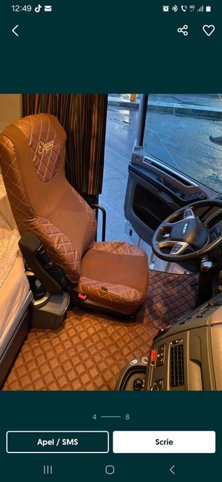 Set huse scaun interior camion