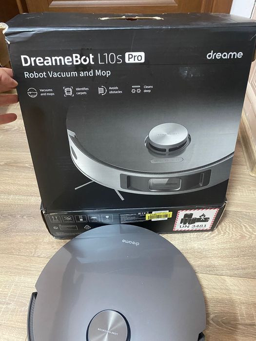 Aspirator Robot Dreame L10s Pro, 5300Pa, Mop, 3D, Wi-Fi, App