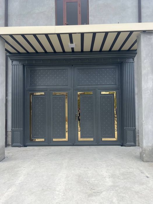 Darvoza ворота qalin materialdan yasaladi