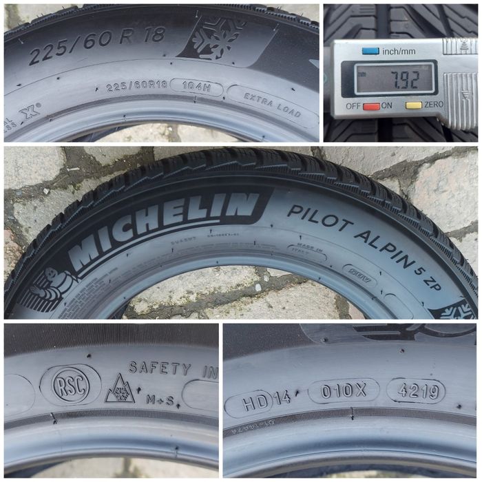 O bucată 225/60 R18 M+S iarnă - una Michelin Goodyear Yokohama