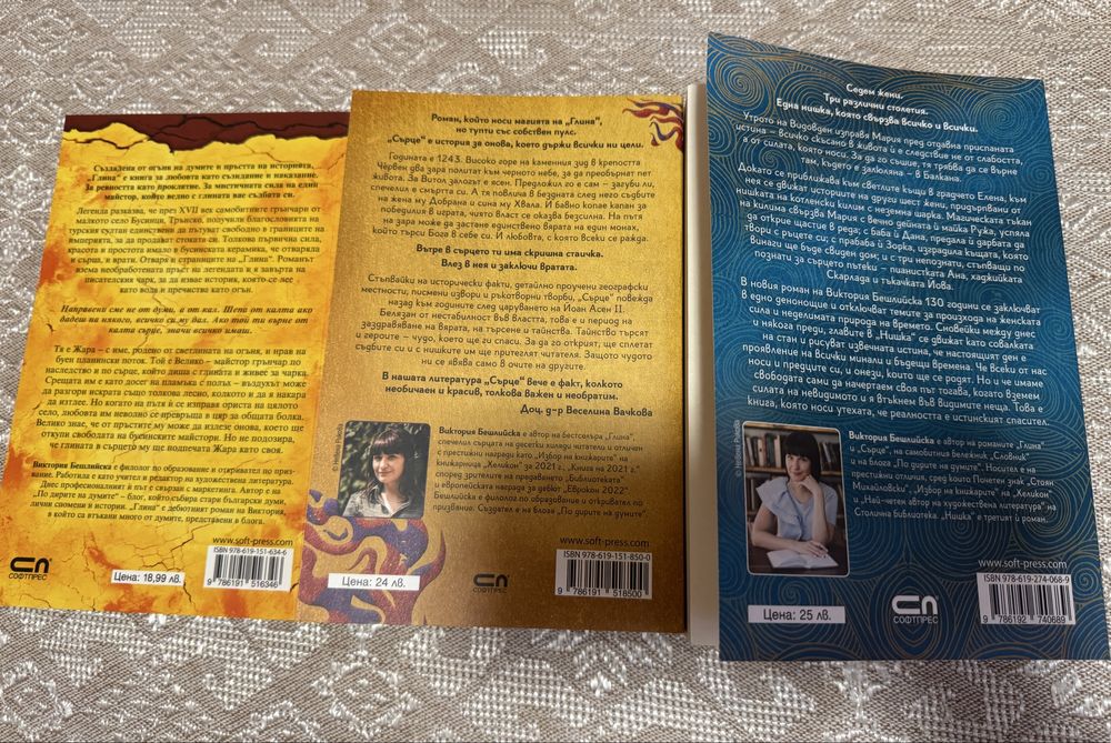 Книги Виктория Бешлийска