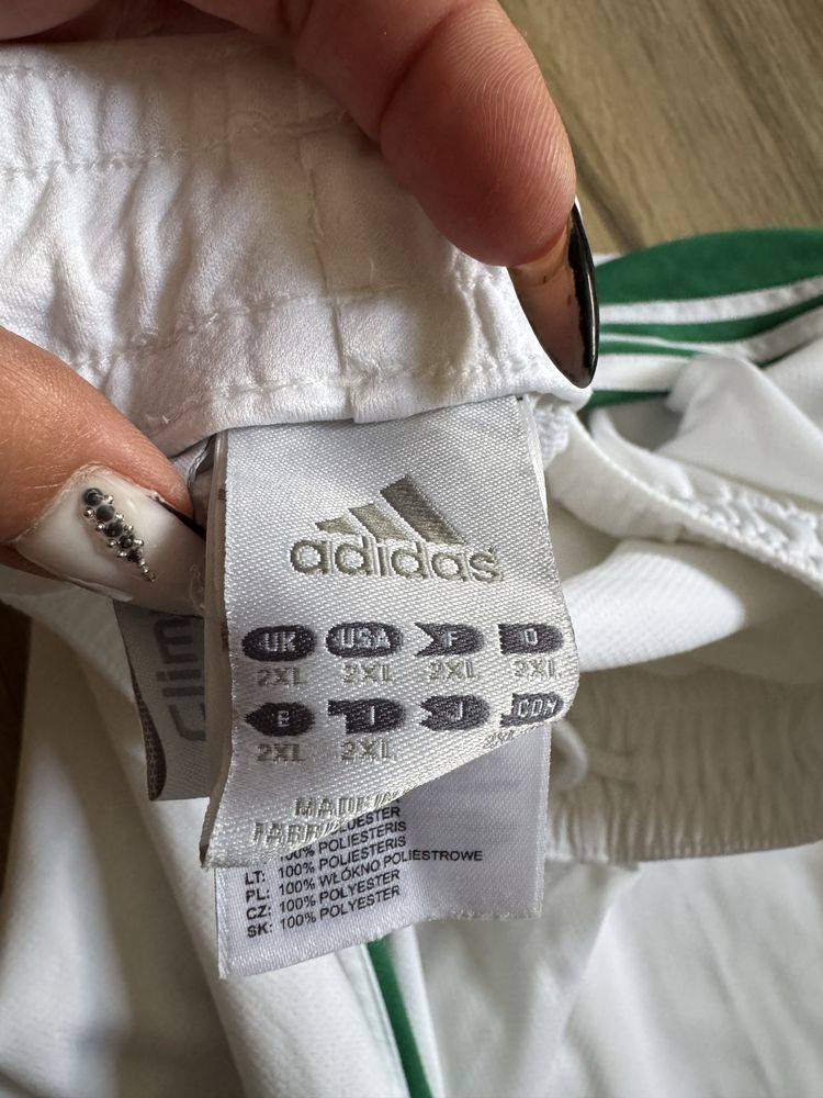 Оригинални къси бели мъжки панталони Adidas ! 2XL