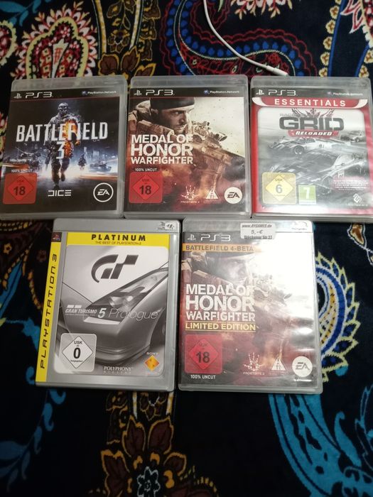 Игровые диски на PS3