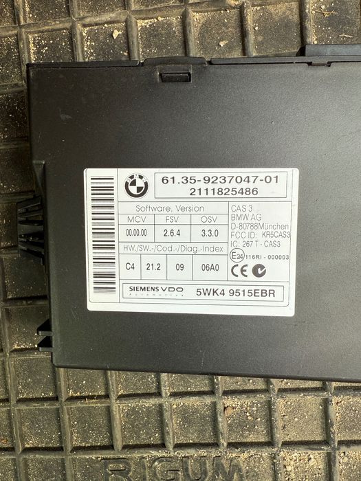 BMW CAS3 модул оригинален