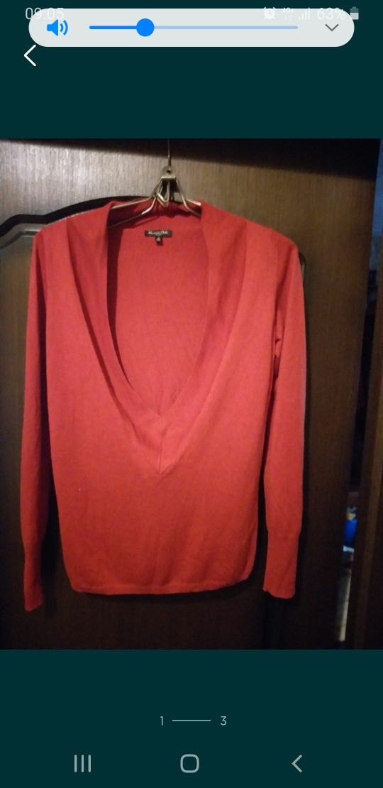 Полувер от бренда Massimo Dutti