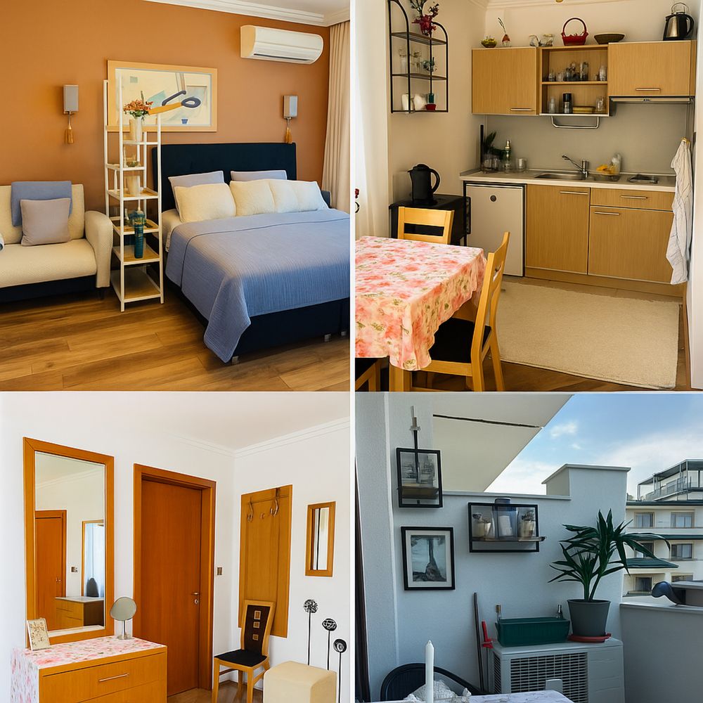 студио в Emerald Resort & Spa, Равда – първа линия