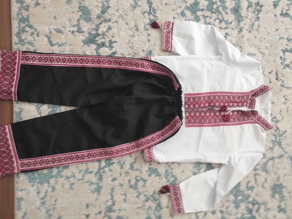 Costum popular băieți 3-5 ani