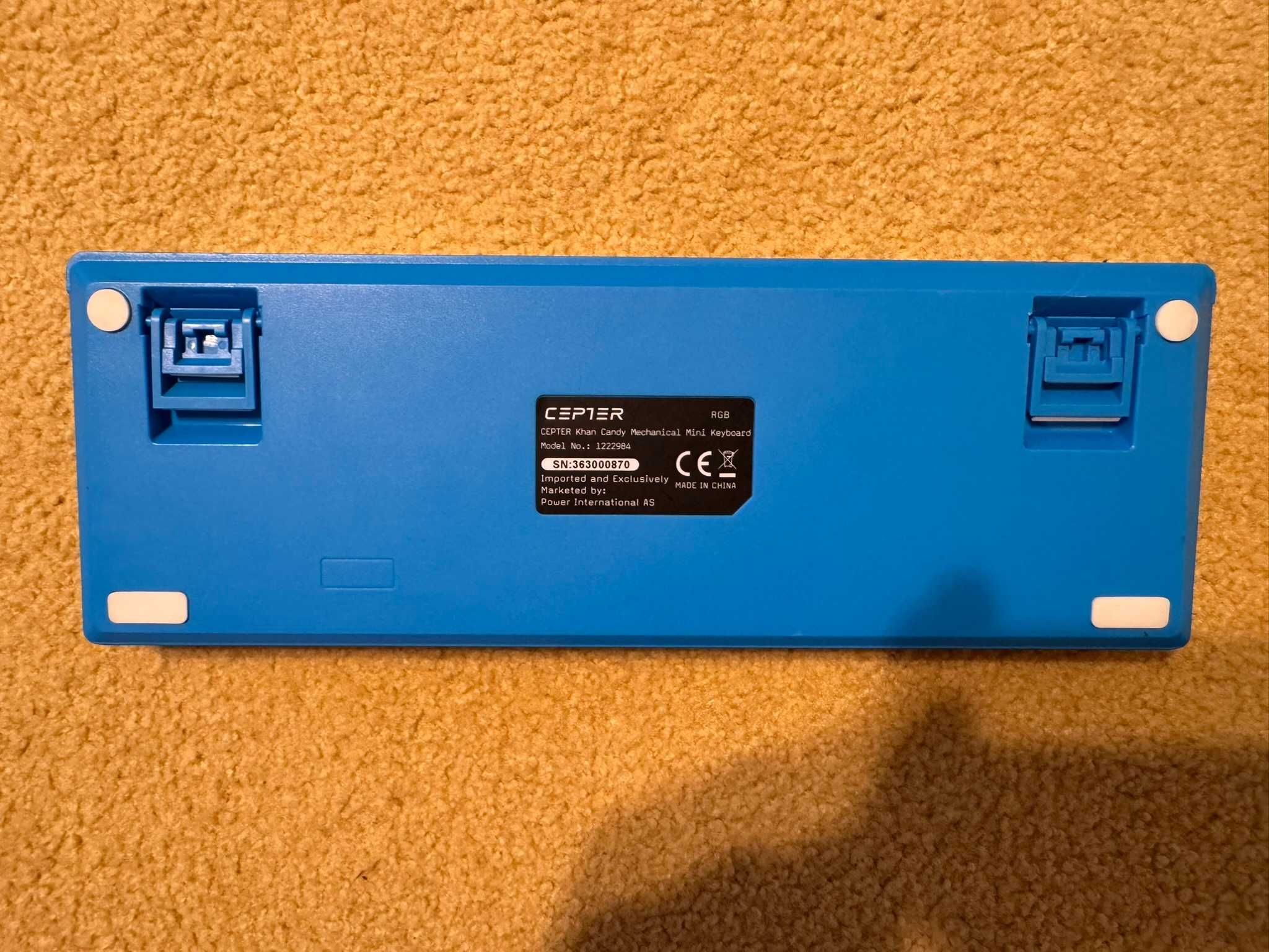tastatura mecanica cepter khan candy no. 1222984