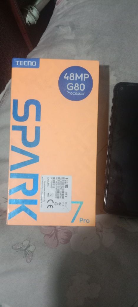 Texno  spark  7pro4/64 сотилади