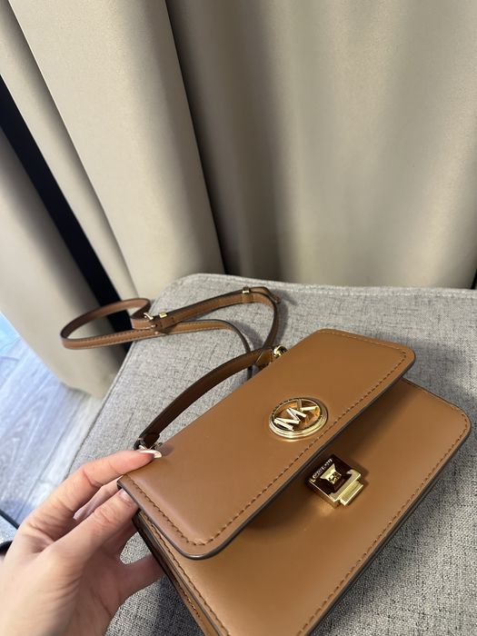 Дамска чанта Michael Kors Delancey 30T4GD8S6L Кафяв - Оригинална
