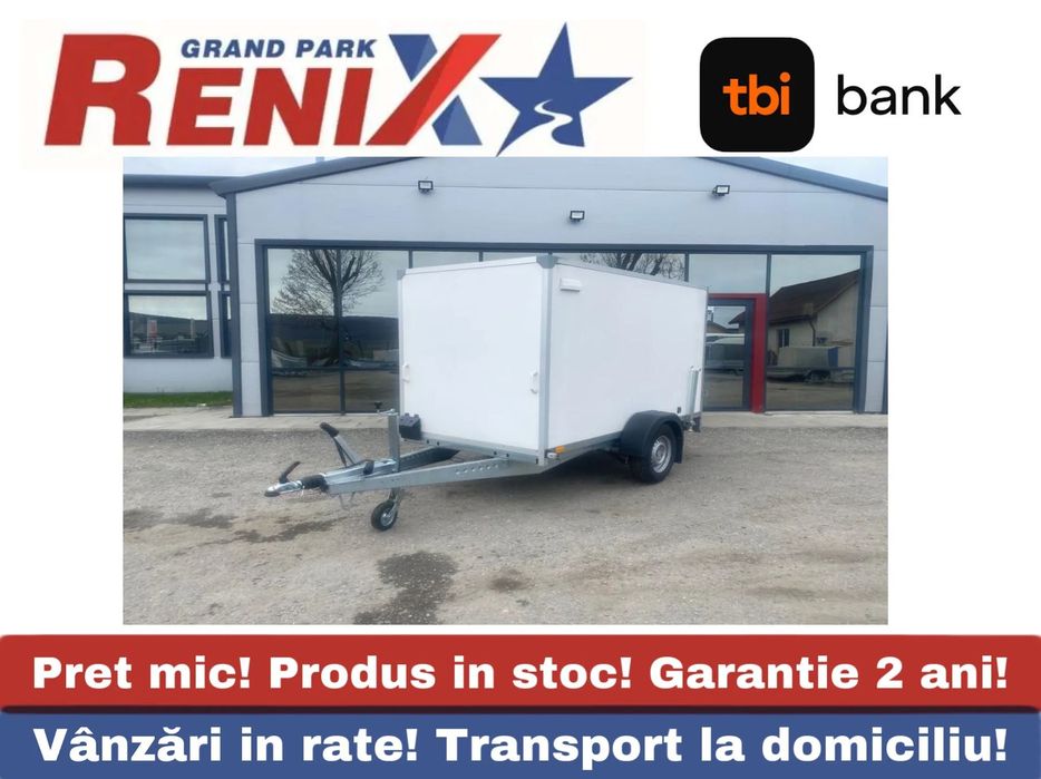 Niewiadow Remorca auto 1350kg/Furgon/Carosata 260/135/150 Carosata/Izotermna/Furgon