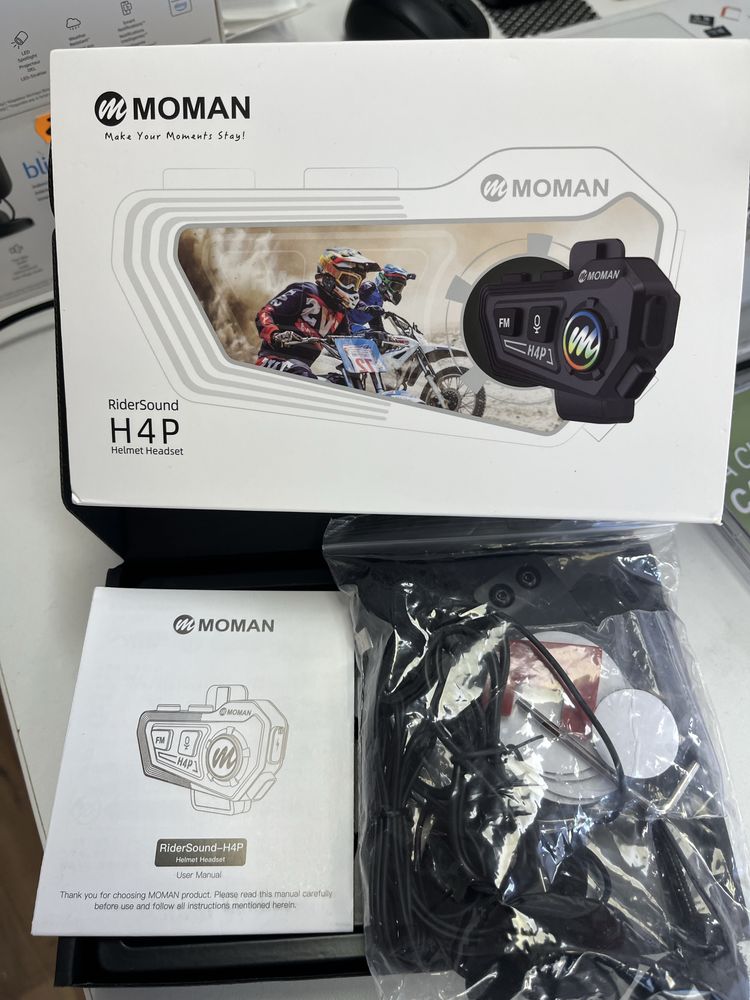 Sistem intercom Motociclete, Moman H4P