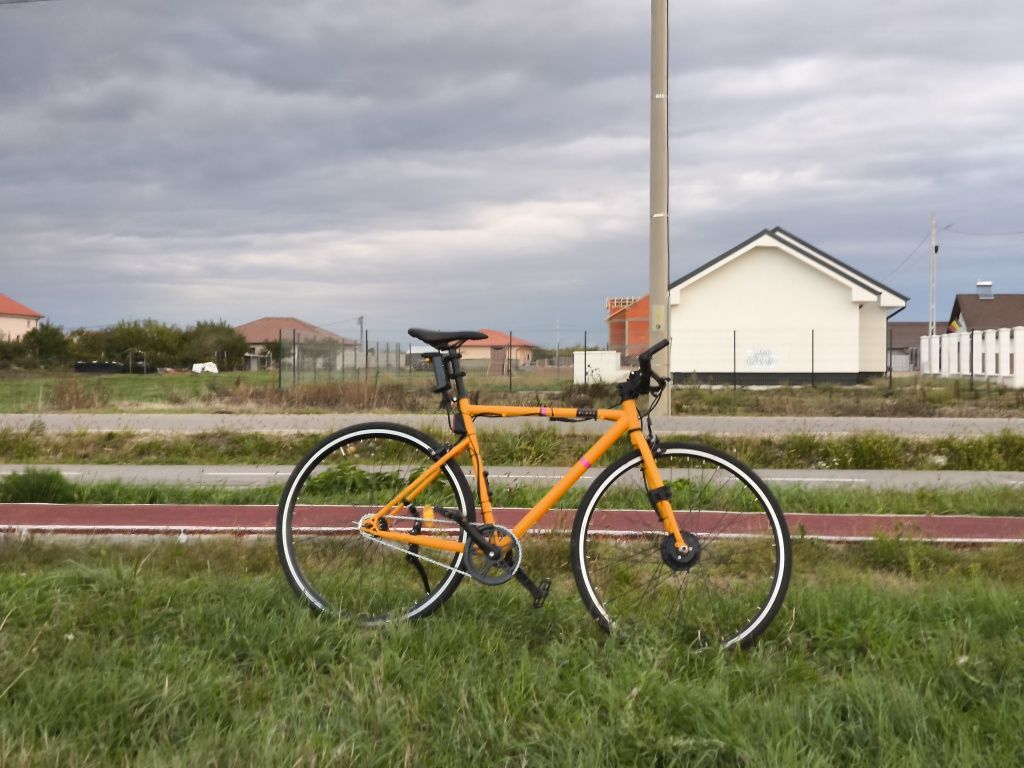 Bicicleta Elops single speed +electric