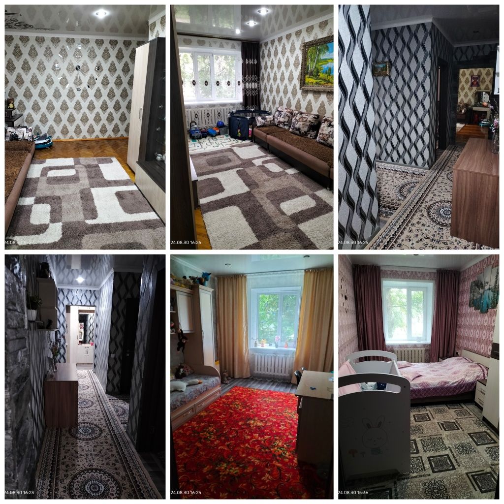 Продам трёх комнатную квартиру.