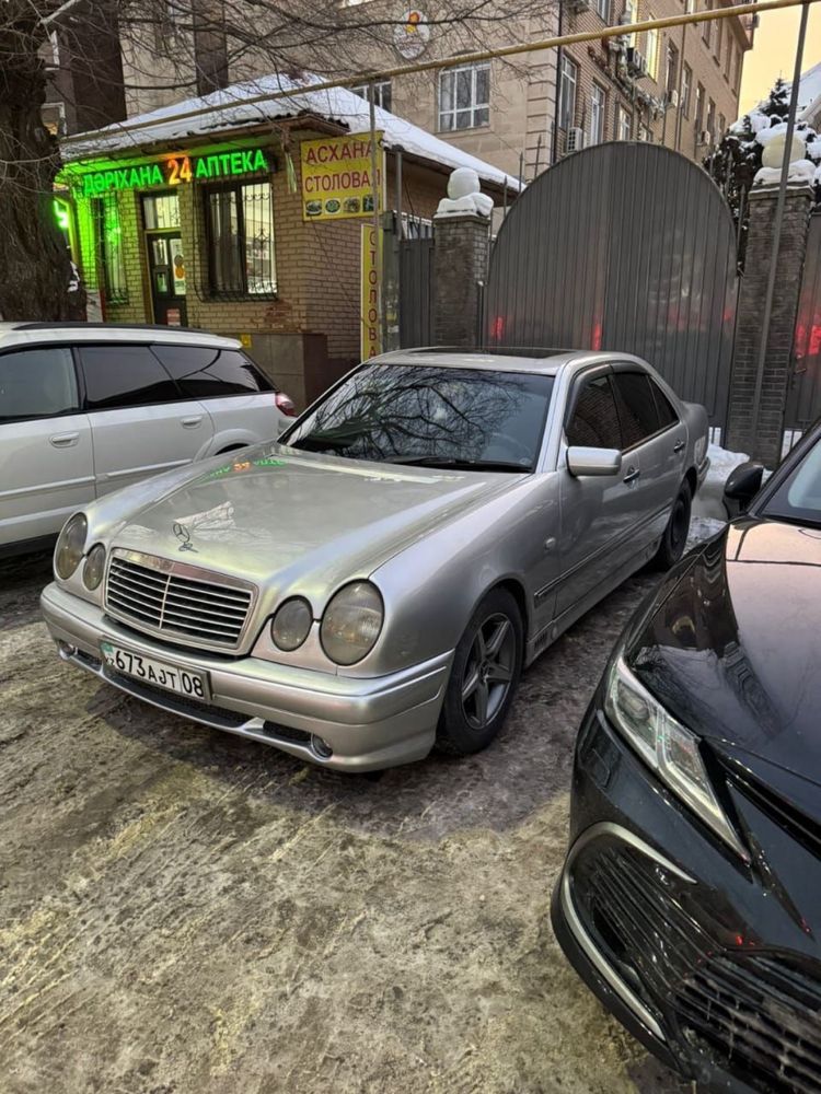 W210 В210 бампер порог решетка поворотник фара