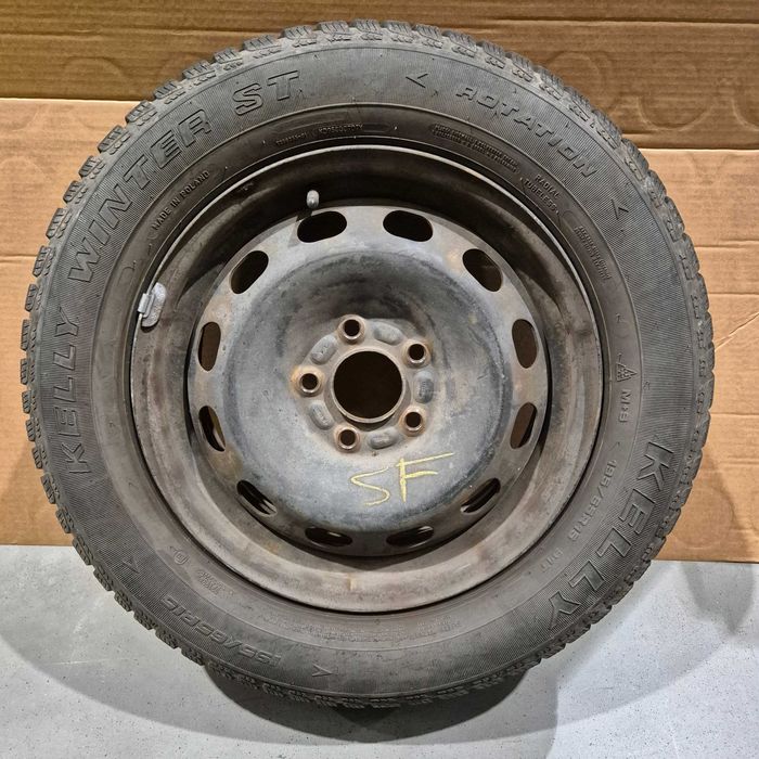 Roti Ford Focus 2 15" jante otel + cauciucuri iarna Kelly Winter
