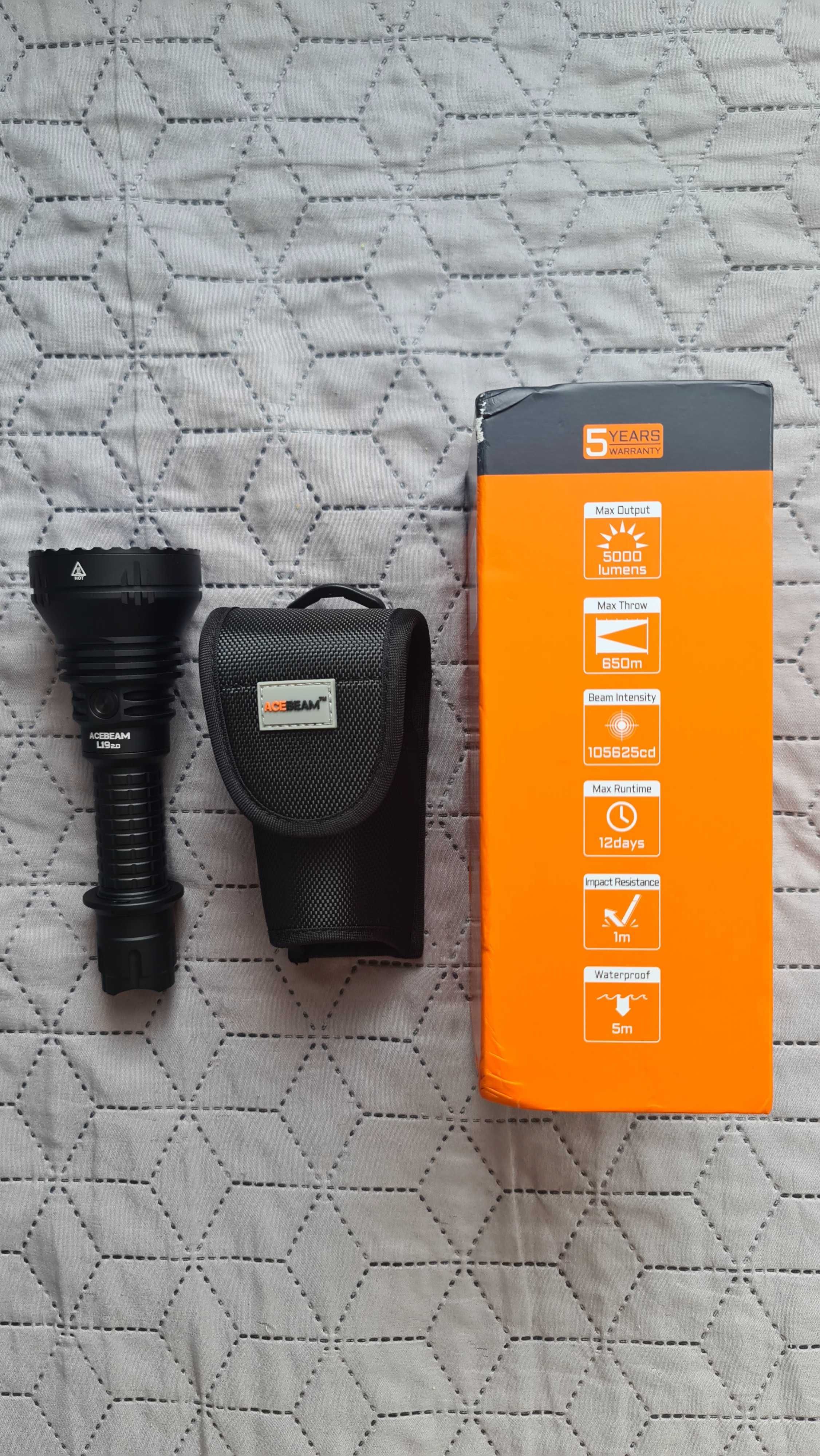Acebeam L35 V2.0 и L19 V2.0