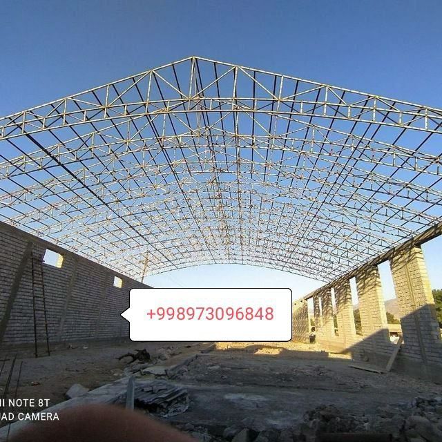 Кантинер матирялидан том навес типлитсалар курамиз