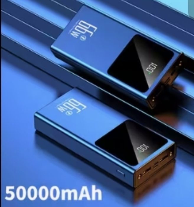 Baterie externa 50000mAh , 66W cu încărcare ultra rapidă