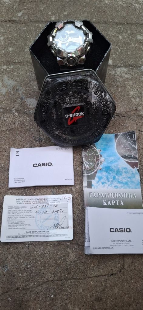 CASIO G-SHOCK GM-700 ръчен часовник