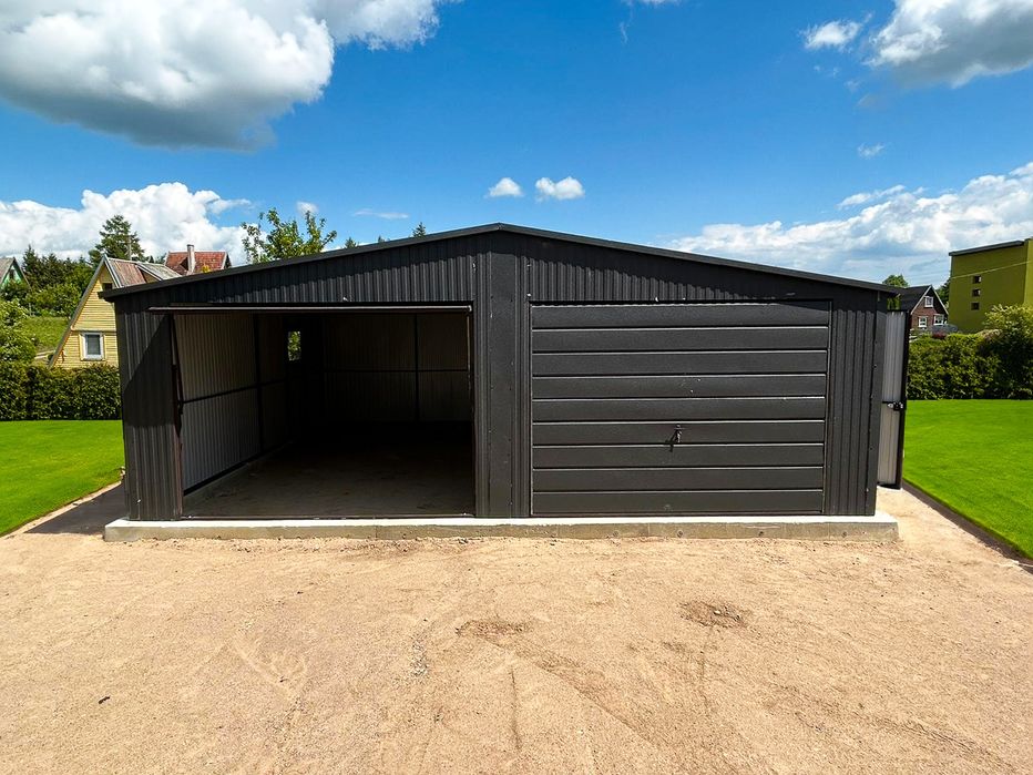 Construiesc garaje din metal în toată România